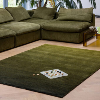 Shade Low Olive Deep Forest 10107 rug by Brink