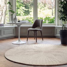 Folia Stone Round 38301 rug by Wedgwood