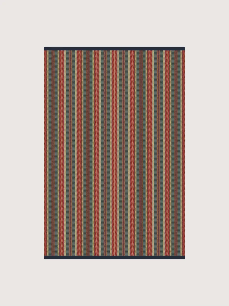 Masai Madder rug by Roger Oates