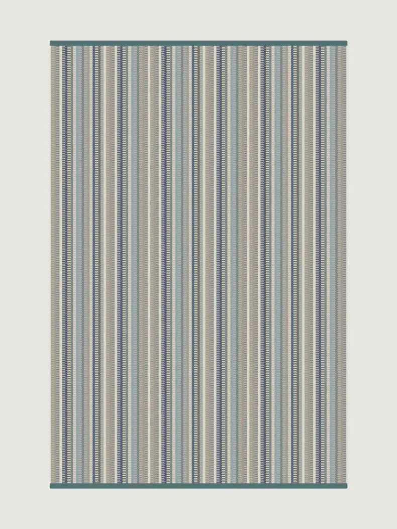 Cranborne Ciel rug by Roger Oates