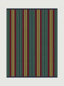 Charleston Turkey Red rug by Roger Oates