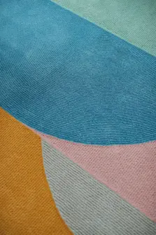 Shapes Bright rug by Roger Oates