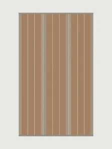 Swanson Tan rug by Roger Oates