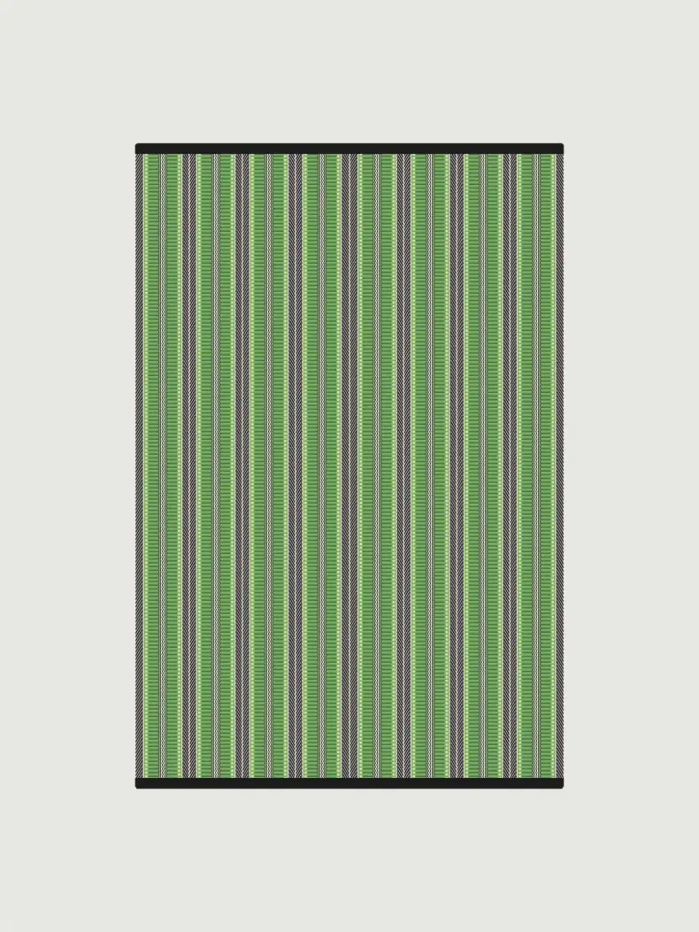 Masai Emerald rug by Roger Oates