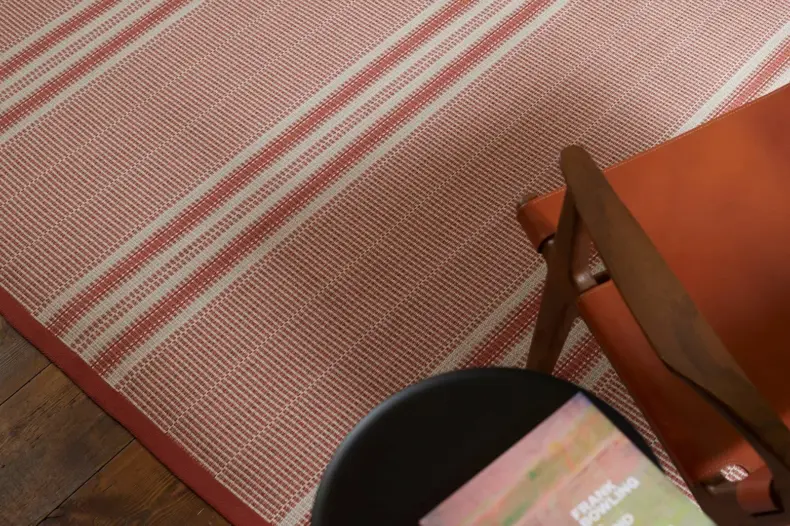 Mila Terracotta rug by Roger Oates