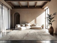 Mad Men Collection Sol Albatre 9735 rug by Louis De Poortere