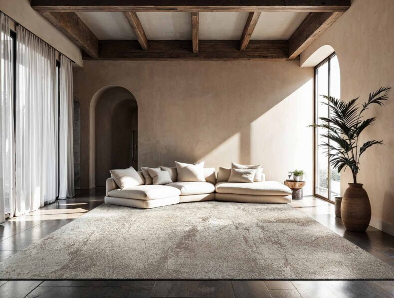Mad Men Collection Sol Albatre 9735 rug by Louis De Poortere