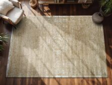Fading World Collection Medallion Milk Curry 9672 rug by Louis De Poortere