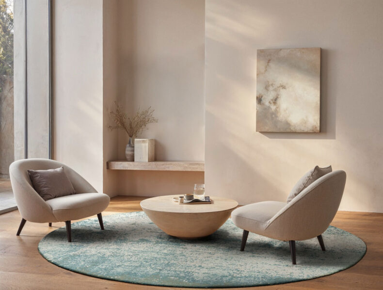 Mad Men Collection Virgin Land Neptune 9656 rug by Louis De Poortere