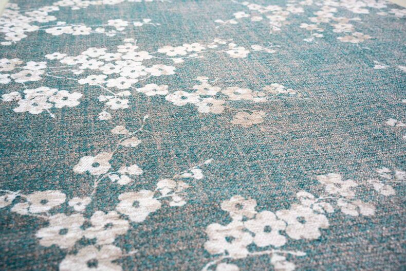 Sakura Collection Lake Blue 9850 rug by Louis De Poortere