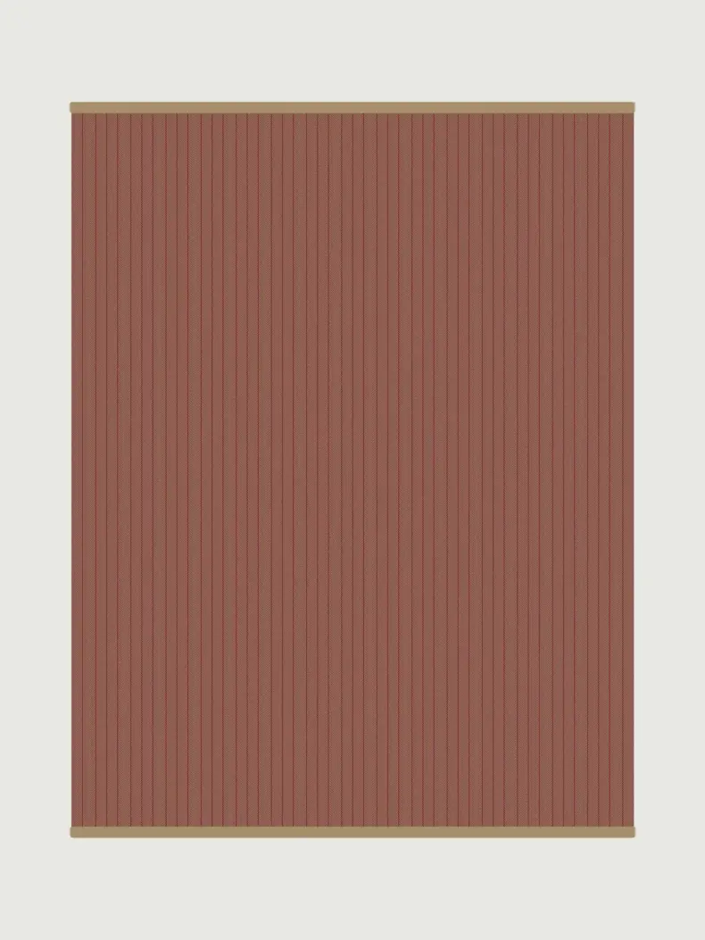 Ashby Raspberry rug by Roger Oates