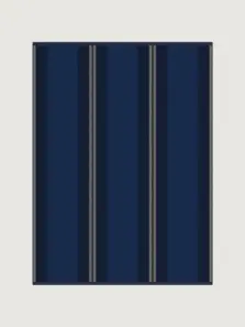 Franklin Indigo rug by Roger Oates