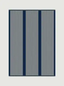Dart Midnight rug by Roger Oates