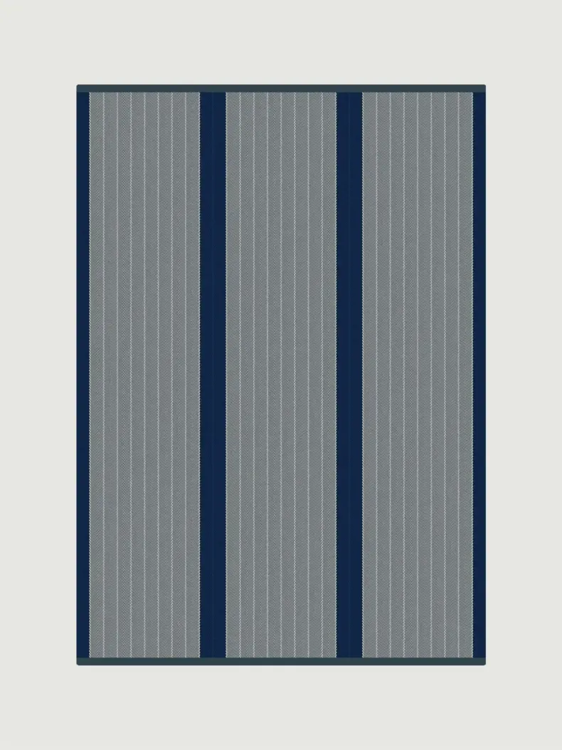 Dart Midnight rug by Roger Oates