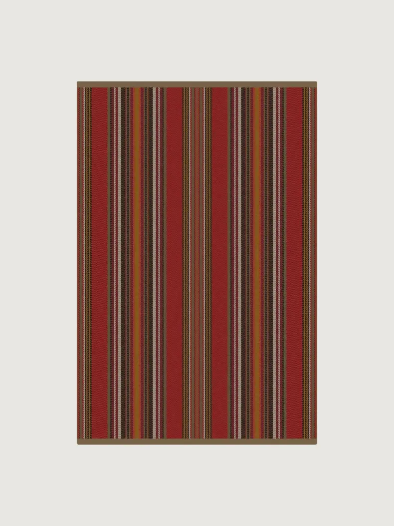 Chatham Turkey Red rug by Roger Oates