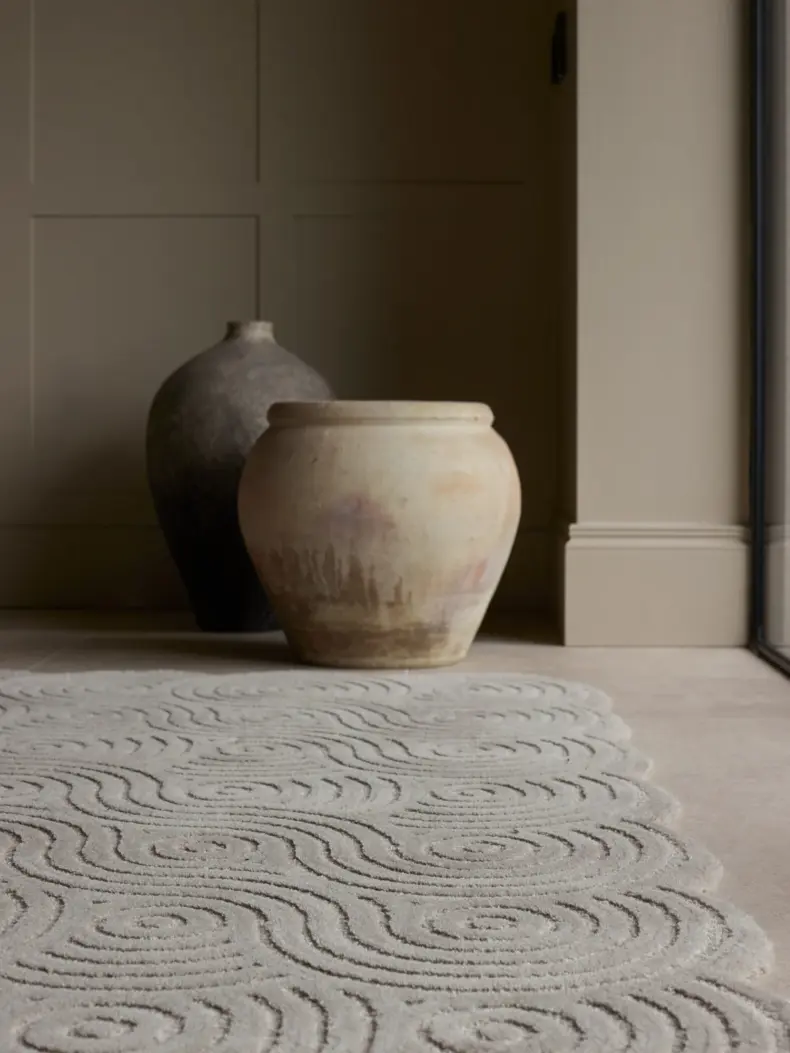 Arc rug by Roger Oates
