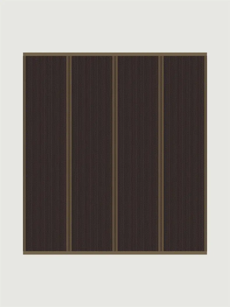Sgraffito Nero rug by Roger Oates