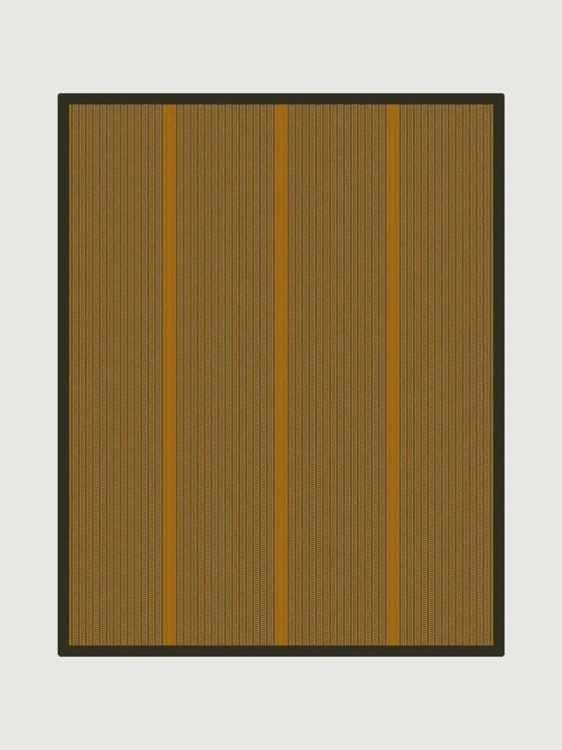 Ixworth Ochre rug by Roger Oates