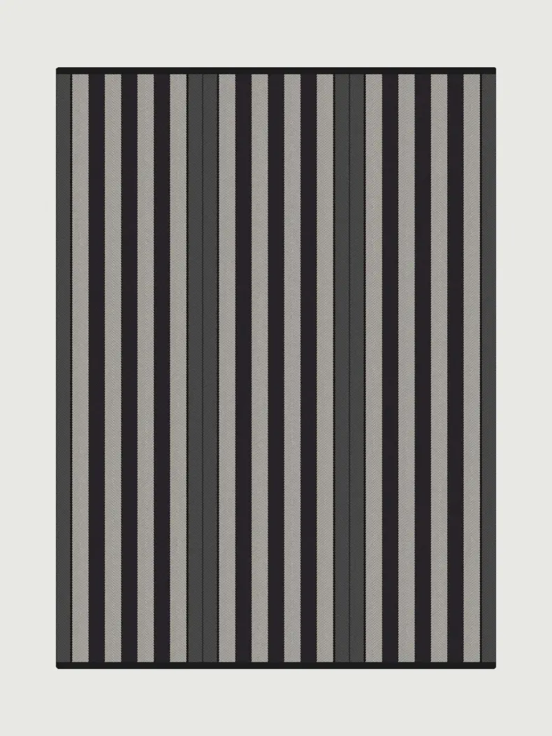 Fitzroy Black rug by Roger Oates