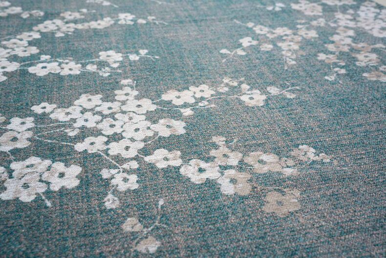 Sakura Collection Lake Blue 9850 rug by Louis De Poortere
