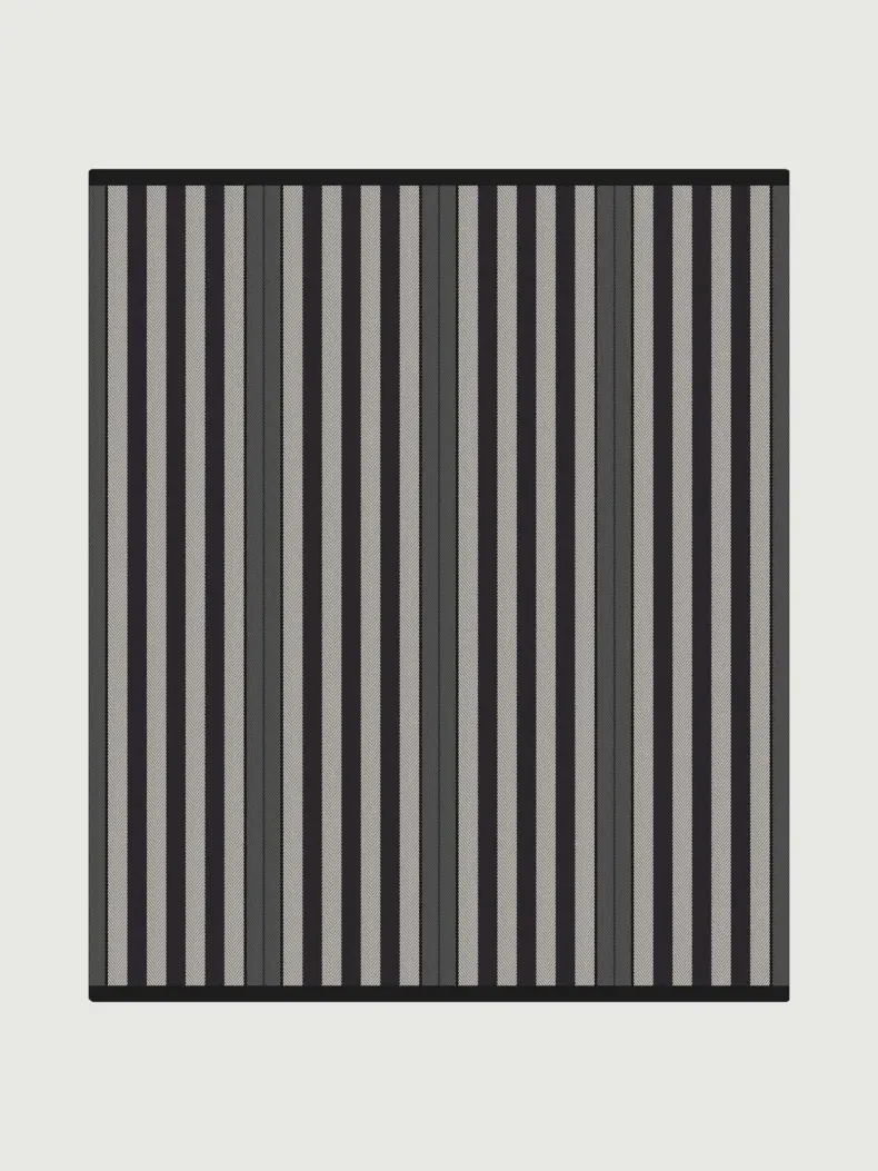 Fitzroy Black rug by Roger Oates