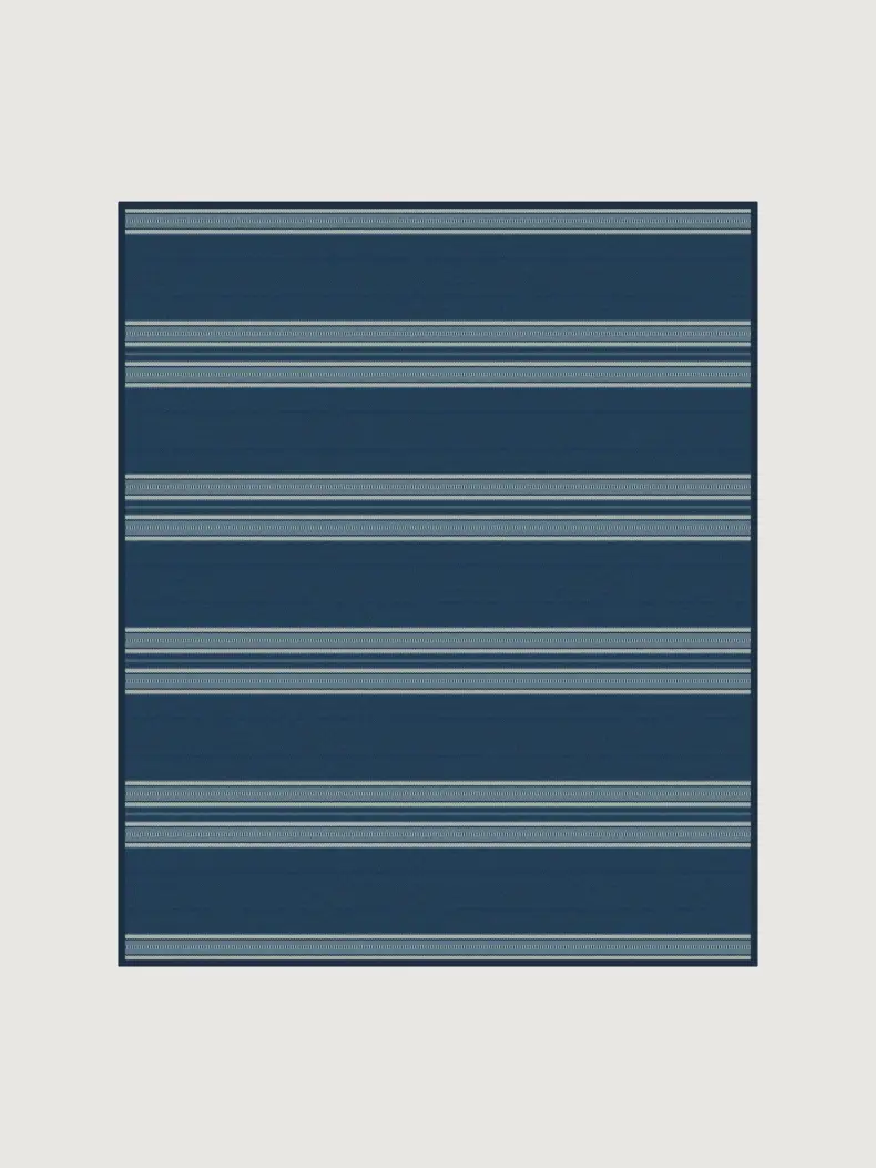 Westport Indigo rug by Roger Oates