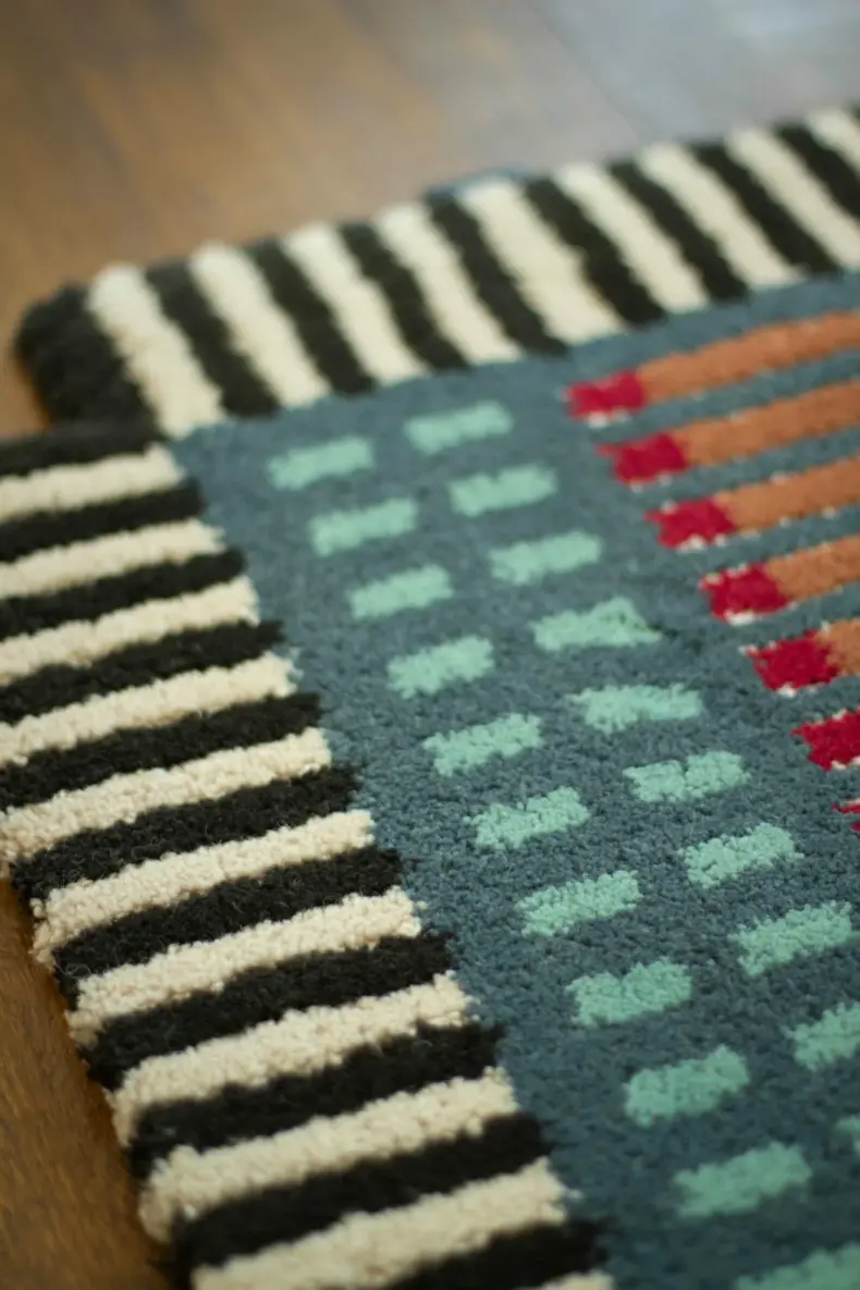 Maasai Multi rug by Roger Oates