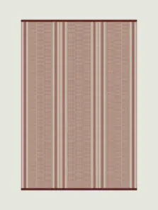 Mila Terracotta rug by Roger Oates