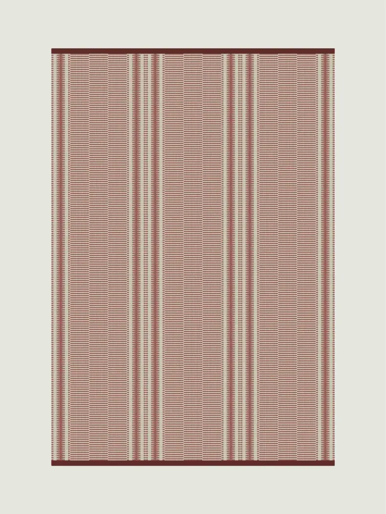 Mila Terracotta rug by Roger Oates