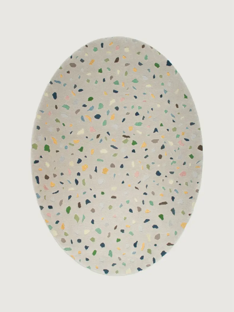 Fragment rug by Roger Oates