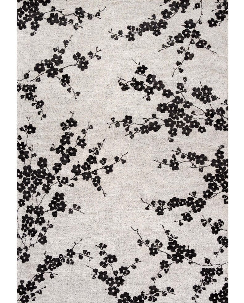 Sakura Collection Night Snow 9835 rug by Louis De Poortere