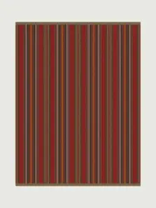 Chatham Turkey Red rug by Roger Oates