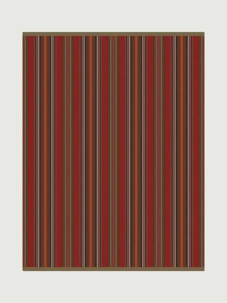 Chatham Turkey Red rug by Roger Oates