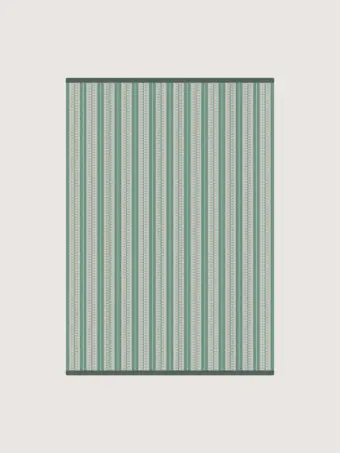 Vernon Teal rug by Roger Oates