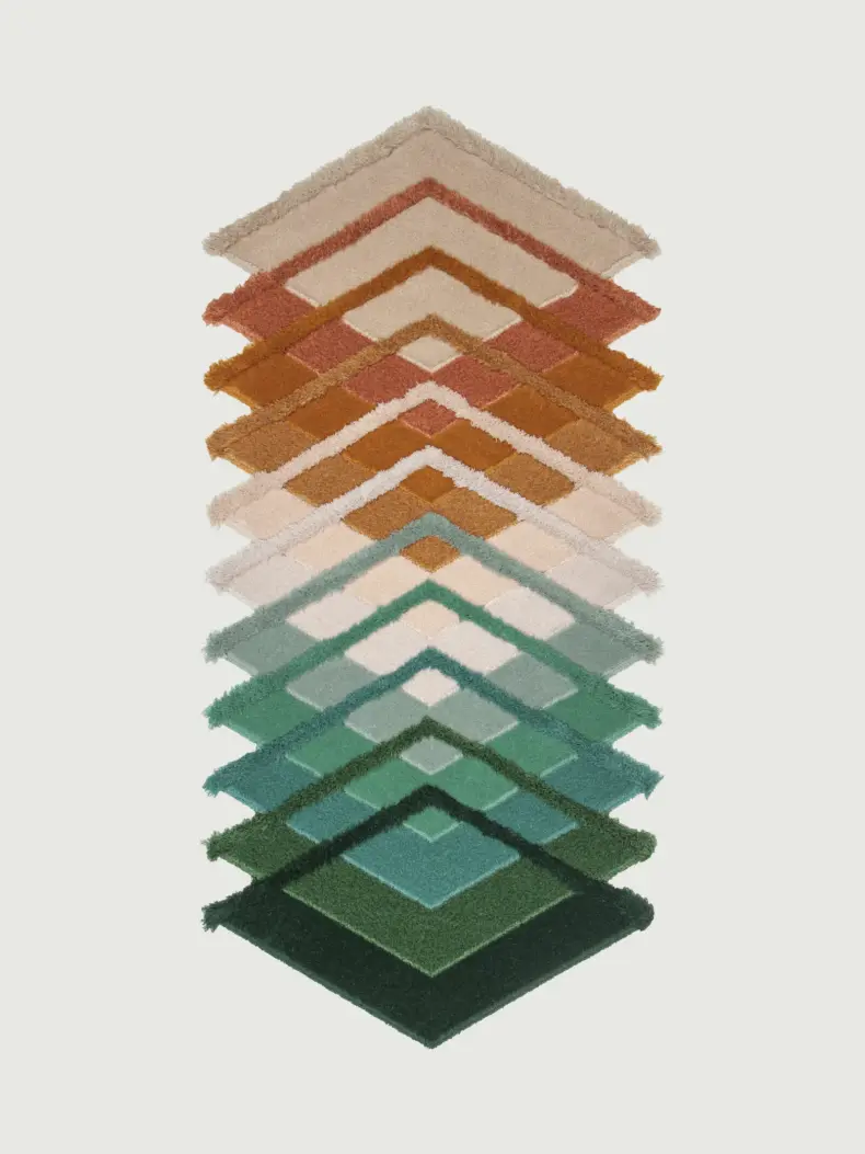 Axo rug by Roger Oates