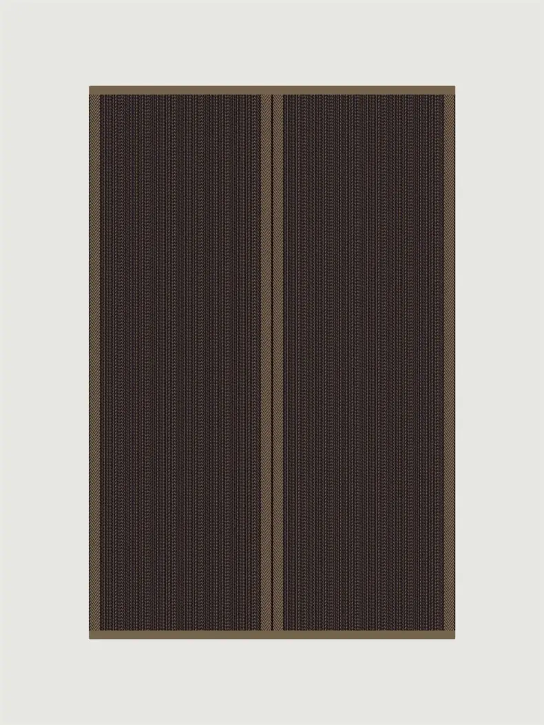 Sgraffito Nero rug by Roger Oates