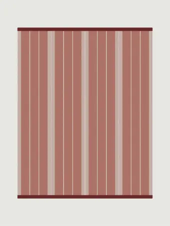 Swanson Brick rug by Roger Oates