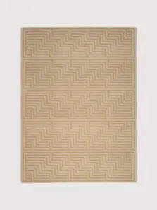 Harford Zig Zag Amber rug by Roger Oates