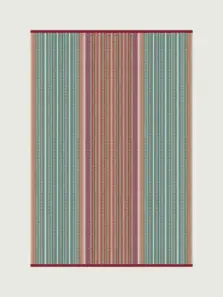 Morella Atoll and Coral rug by Roger Oates