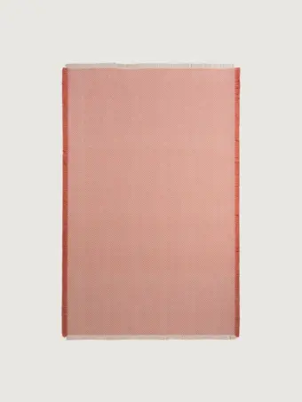 Williamsburg Peach rug by Roger Oates