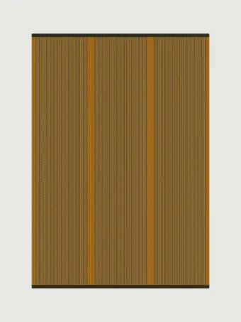 Ixworth Ochre rug by Roger Oates