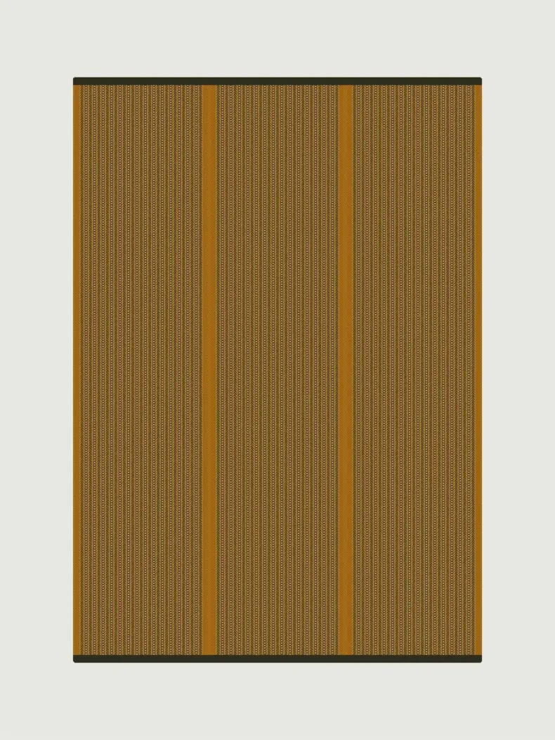 Ixworth Ochre rug by Roger Oates