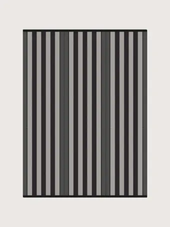 Fitzroy Black rug by Roger Oates