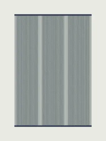 Sgraffito Blu rug by Roger Oates