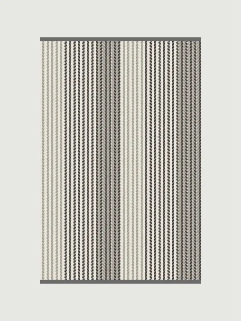 Riga Charcoal rug by Roger Oates