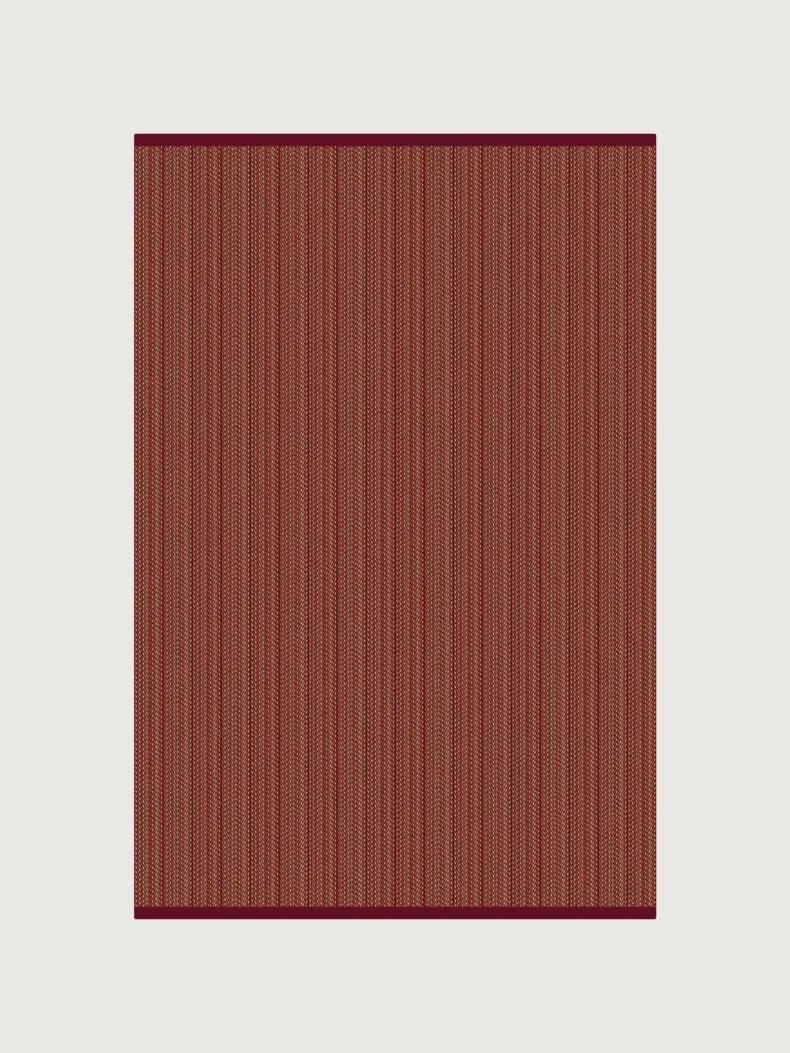 Milan Cerise rug by Roger Oates