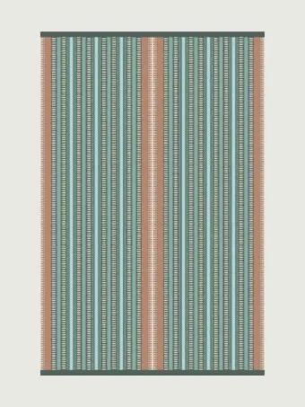 Morella Atoll rug by Roger Oates