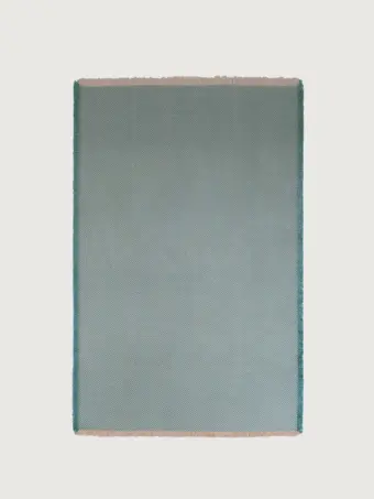Williamsburg Teal rug by Roger Oates
