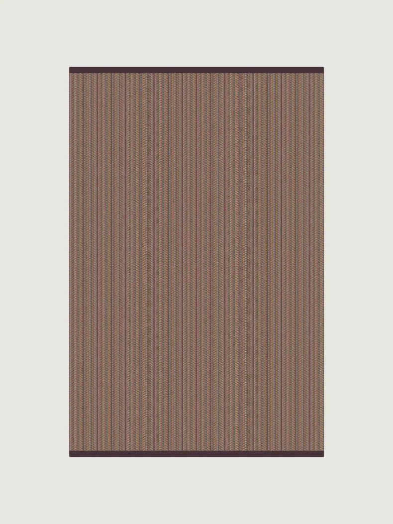 Milan Rosa rug by Roger Oates