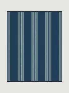 Westport Indigo rug by Roger Oates